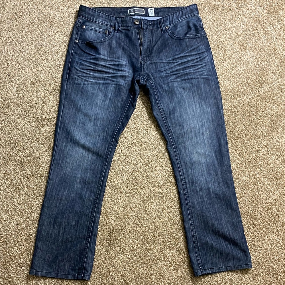 Barely worn men’s INC dress jeans . Size 36w, 30L.